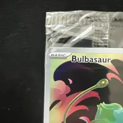 SEALED Pokemon TCG Bulbasaur Illustration Rare Mega Evolutions Stamped Promo - Image 2