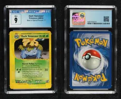 Dark Venusaur Pokemon Best of Game Tournament Promo CGC 9 Mint 2003 - Image 3