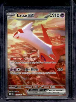 2024 Pokemon SV Surging Sparks SSP EN Latias Ex #239/191 - Image 1