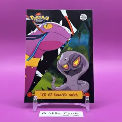 1999 TOPPS Series 1 TV12 #23 Ekans/#24 Arbok Non-Holo Pokemon Italian NM/MINT - Image 1