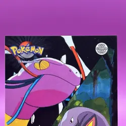 1999 TOPPS Series 1 TV12 #23 Ekans/#24 Arbok Non-Holo Pokemon Italian NM/MINT - Image 3
