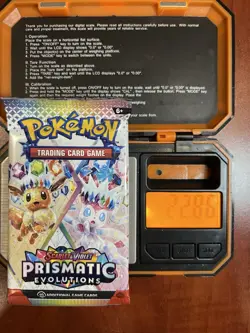 22.86g🔥 HEAVY 🔥 Pokemon TCG Prismatic Evolution Booster Pack!!!✅ - Image 1