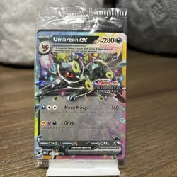 Sealed Umbreon ex 60/131 Surprise Box Stamped Promo Pokemon Prismatic Evolutions - Image 1