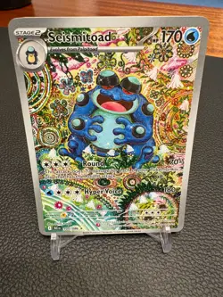 Pokemon TCG Seismitoad IR Black Bolt 105/086 (English) - NM PACK FRESH - Image 3