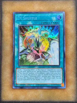 Yugioh EN Shuffle BLCR-EN008 Secret Rare 1st Ed NM - Image 1