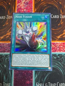 Yu-Gi-Oh! Neos Fusion SAST-EN060 Super Rare Unlimited Near Mint a1/ - Image 1