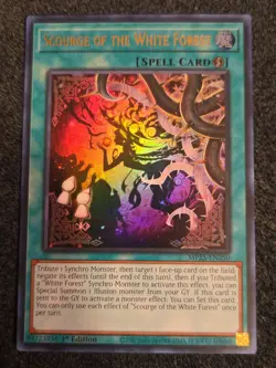 x1 Scourge of the White Forest - MP25-EN250 - Ultra Rare - 1st Edition Yu-Gi-Oh! - Image 1