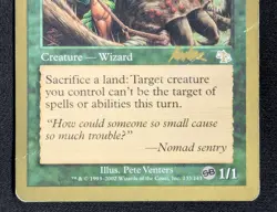 MTG Sylvan Safekeeper- DAMAGED -WCD 2002 Brian Kibler (SB) Magic Card # 133 - Image 4
