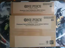 One Piece TCG: Premium Card Collection 25th & Live Action Edition NEW English 810059780125 - Image 1