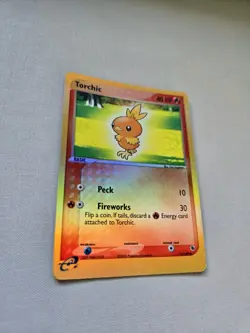 Pokemon TCG Torchic EX Ruby & Sapphire Reverse Holo Card 73/109 - Image 2