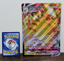 PIKACHU VMAX SWSH286 Crown Zenith Ultra Rare Promo Pokemon Card JUMBO Oversized - Image 1
