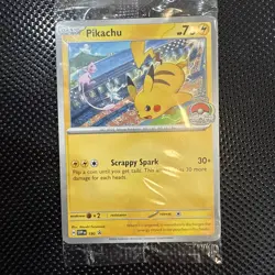 Pikachu Pokemon Scarlet & Violet Black Star SVP 190 Factory Sealed Promo Card - Image 3