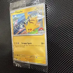 Pikachu Pokemon Scarlet & Violet Black Star SVP 190 Factory Sealed Promo Card - Image 4