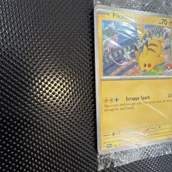 Pikachu Pokemon Scarlet & Violet Black Star SVP 190 Factory Sealed Promo Card - Image 5