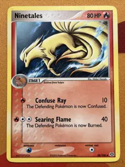 [2x] Pokemon Card Lot: Ninetales & Vulpix (38/106 72/106) ex Emerald *Near Mint* - Image 4