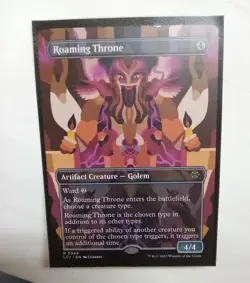 Roaming Throne (Borderless) The Lost Caverns of Ixalan Regular - Image 1