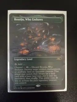 Boseiju, Who Endures (Borderless) Kamigawa: Neon Dynasty Regular - Image 1