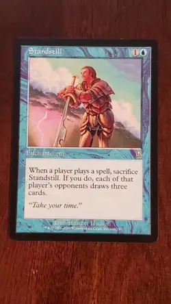 Standstill Odyssey EX/LP #102 MTG Magic the Gathering Enchantment Uncommon Blue - Image 5