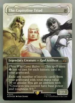 The Capitoline Triad (Borderless) Universes Beyond: Assassin's Creed Foil - Image 1