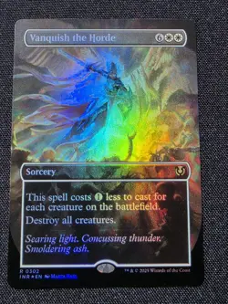Vanquish the Horde (Borderless) Innistrad Remastered Foil - Image 1