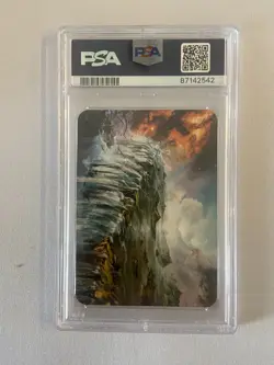 2023 Sorcery Contested Realm ALPHA FOIL Elite Edge of the World PSA 10 #2542 - Image 2