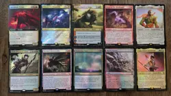 MTG Magic the Gathering Collection Lot 100 Rares/Mythics w/ 10 Foils NM #110 - Image 1