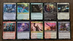 MTG Magic the Gathering Collection Lot 100 Rares/Mythics w/ 10 Foils NM #110 - Image 2