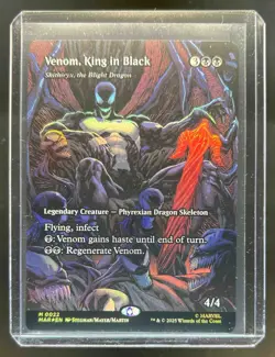 2025 MTG Magic: The Gathering Marvel Venom, King In Black Foil #0022 - Image 1