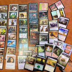 Magic Commander Deck MTG 100 - *Mythic Rare Sexy TREEFOLK Dryad Saproling Tribes - Image 2