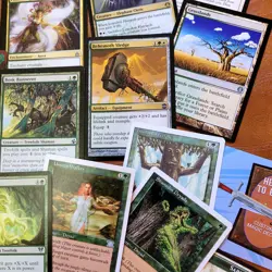 Magic Commander Deck MTG 100 - *Mythic Rare Sexy TREEFOLK Dryad Saproling Tribes - Image 5