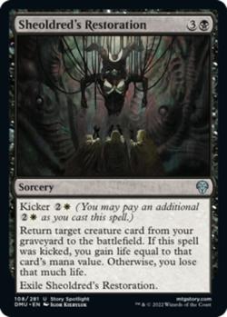 x1 Sheoldred's Restoration - Dominaria United - NM - MTG - Image 1