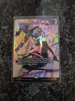 Magic the Gathering - Relentless Assault (Borderless) (MAR) (FOIL) 25 Spider-Man - Image 1