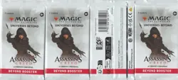 Magic the Gathering Assassin's Creed Beyond TCG 4 Booster pack Lot Set - MTG CCG - Image 2