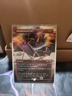 Blasphemous Act (1756) (Rainbow Foil) Secret Lair Drop Foil - Image 1