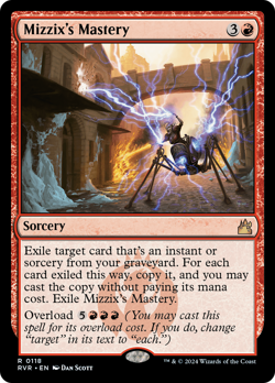 Mizzix's Mastery FOIL, Ravnica Remastered, MTG NM/M - Image 1
