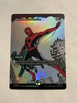 Heroic Intervention (Borderless) Marvel Universe Eternal-Legal Foil - Image 1