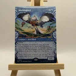 MTG Bloomburrow - Mockingbird Extended Art - Image 1