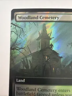 Woodland Cemetery (Extended Art) (Surge Foil) Universes Beyond: Fallout Foil - Image 2