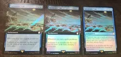(3×) MTG - Inexorable Tide Foils -Universes Beyond: Fallout - Mint - Exact Shown - Image 1