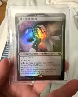 Foil The Soul Stone (066) M/NM Magic: The Gathering MTG Marvel's Spider-Man - Image 1