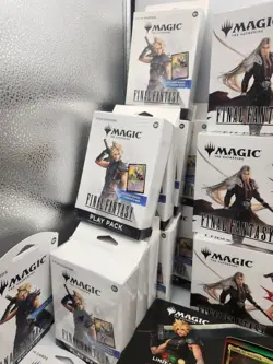 Magic The Gathering Final Fantasy Lot 5 Bundle,11 Play Pack, 30 Booster Sleeves - Image 2