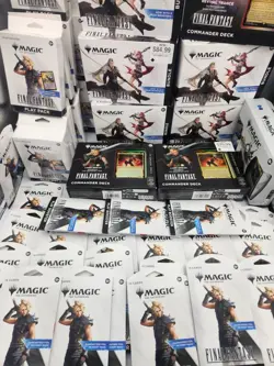 Magic The Gathering Final Fantasy Lot 5 Bundle,11 Play Pack, 30 Booster Sleeves - Image 3