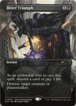 Bitter Triumph U Store Championship Promo 0042 LP-NM - Image 1