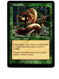Marsh Boa #118 Common Prophecy MTG NP Near Mint or Better - Image 1
