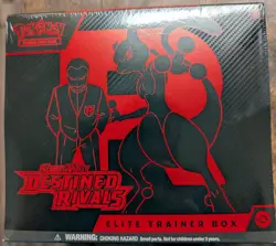 Pokemon TCG Scarlet & Violet Destined Rivals Elite Trainer Box ETB Sealed - Image 1