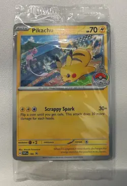 Pokemon Pikachu SVP 190 EN - World Championships 2024 Promo Sealed - Image 1