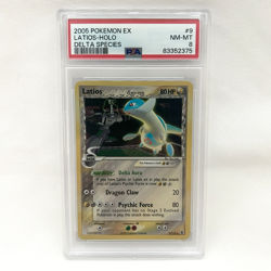 2005 Pokemon EX Latios Holo Delta Species 9/113 PSA 8 - Image 1