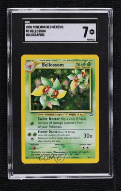 Bellossom Holo Pokemon Neo Genesis SGC 7 2000 - Image 1