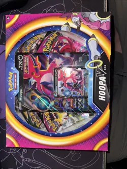 Pokemon Hoopa V Box BRAND NEW Near Mint Condition Factory Sealed - Image 1