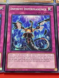 3x Infinite Impermanence + 3x Ghost Belle & Haunted Mansion | NM | YuGiOh! - Image 3